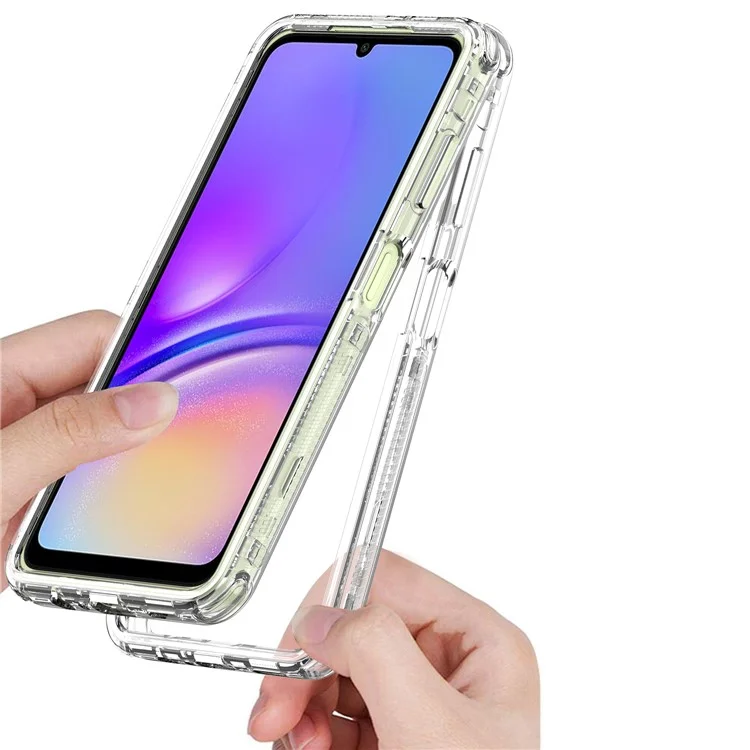 Para Samsung Galaxy A06 Capa Anti-Arranhões Acrílico+TPU Capa de Telefone Transparente
