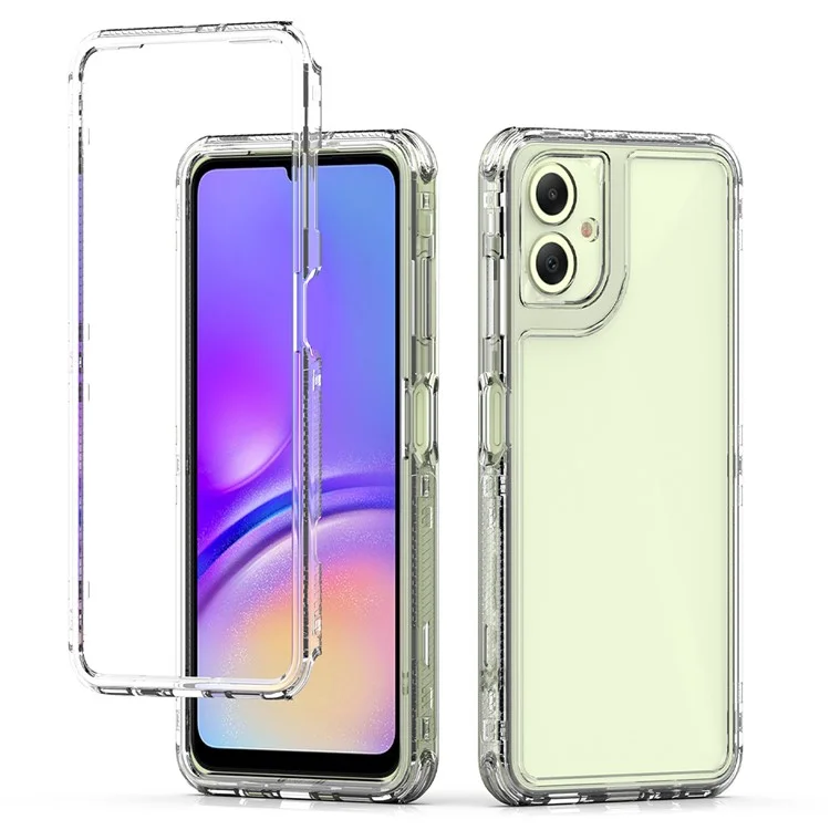 Para Samsung Galaxy A06 Capa Anti-Arranhões Acrílico+TPU Capa de Telefone Transparente