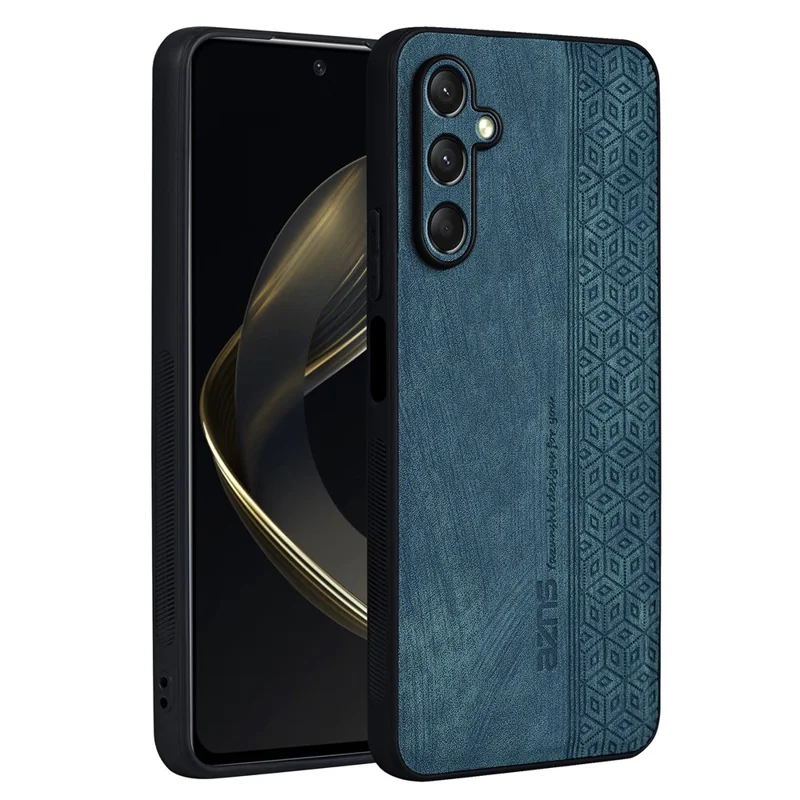 AZNS For Samsung Galaxy A16 5G / A16 4G Case Protective PU Leather Covered TPU Phone Shell - Green
