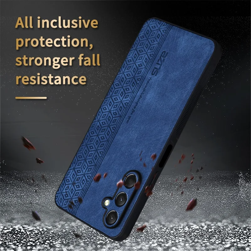AZNS For Samsung Galaxy A16 5G / A16 4G Case Protective PU Leather Covered TPU Phone Shell - Green