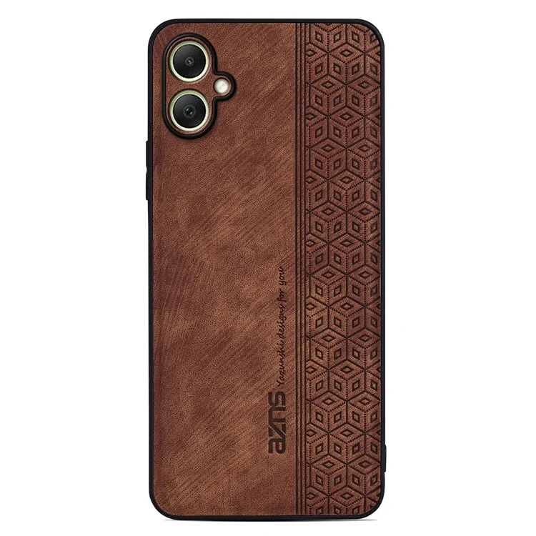 AZNS Per Samsung Galaxy A06 Case Protettivo PU Peth Coperthe TPU Shell - Marrone