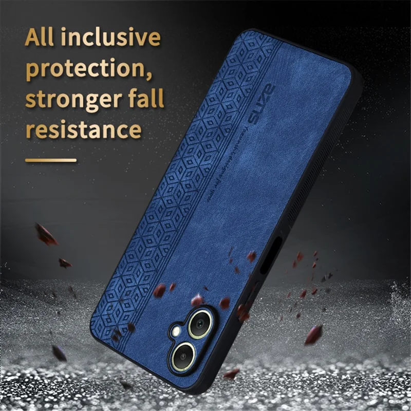 AZNS Per Samsung Galaxy A06 Case Protettivo PU Peth Coperthe TPU Shell - Marrone
