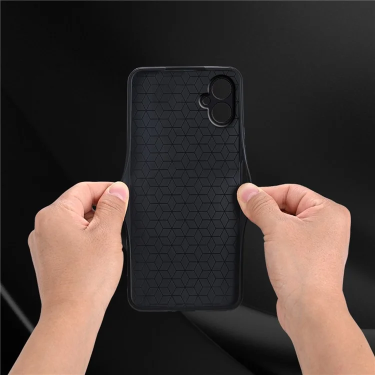 AZNS Per Samsung Galaxy A06 Case Protettivo PU Peth Coperthe TPU Shell - Marrone