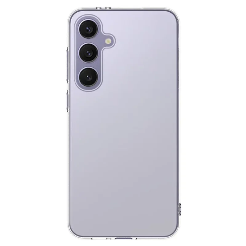 Para Samsung Galaxy S24 FE Case Anti-Fingerprint Crystal Clear TPU Phone Cover