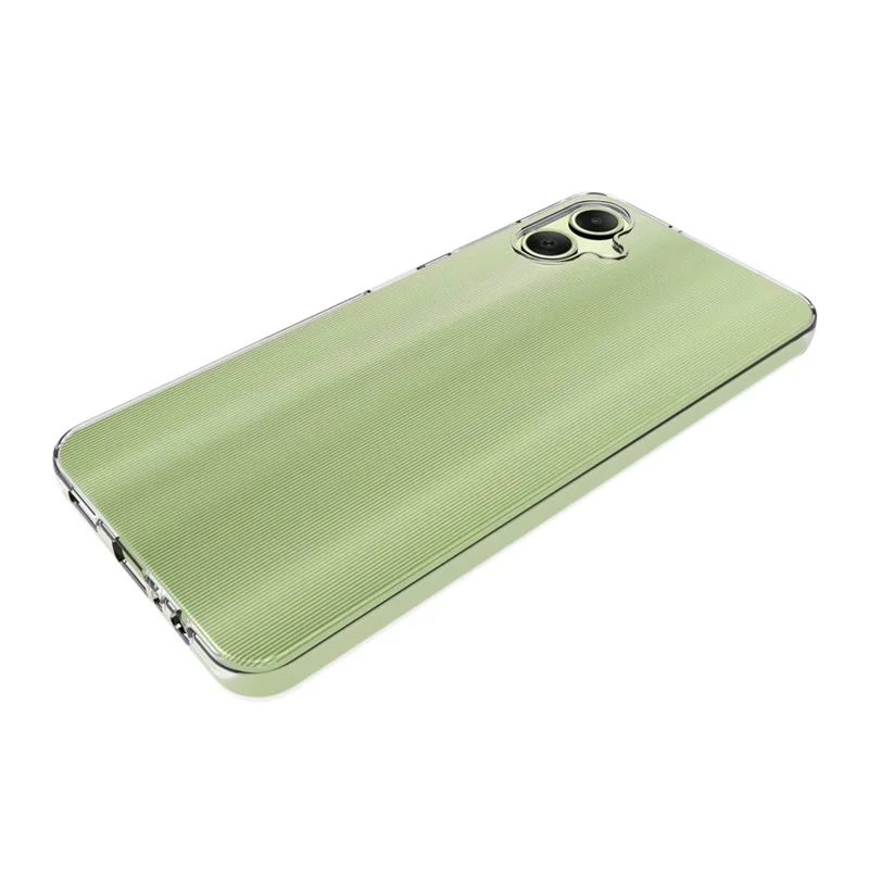 For Samsung Galaxy A06 4G Case Anti-Fingerprint Crystal Clear TPU Phone Cover