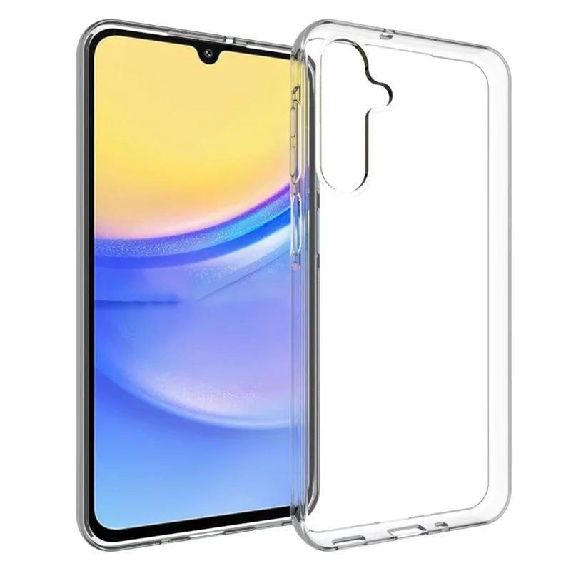 Per Samsung Galaxy A16 5G / Custodia A16 4G Anti-impronta digitale Crystal Clear TPU Cover per telefono