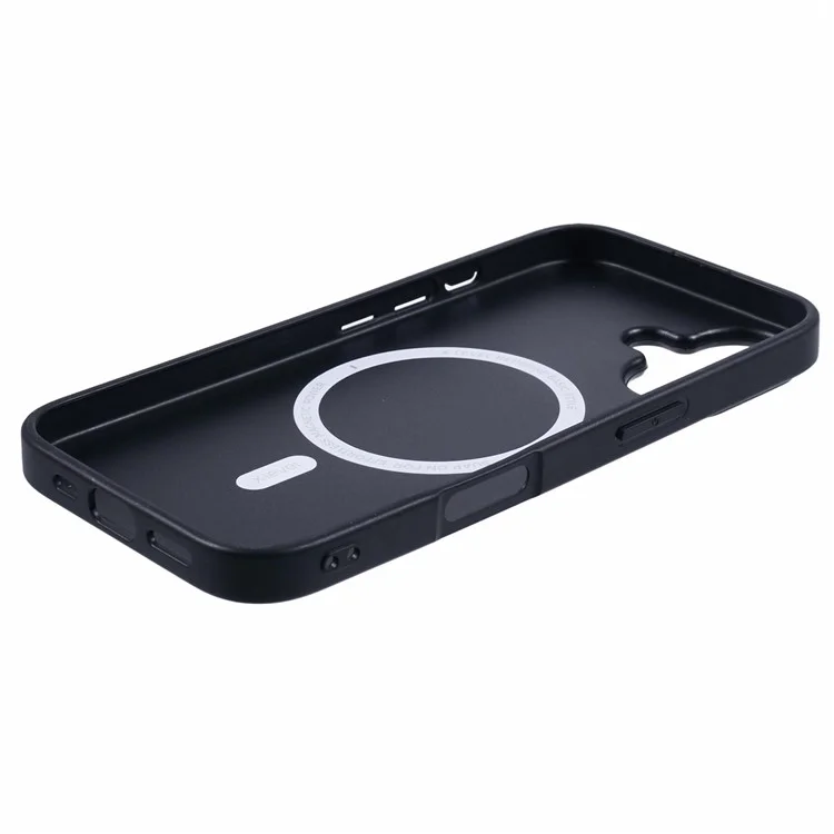X-level Bojue-3 Series Для Iphone 16 Case, Совместимый с Magsafe Leather Coated Pc+tpu. - Коричневый