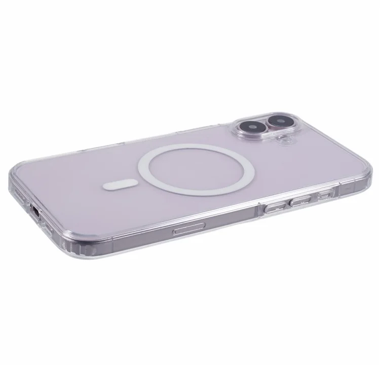Série Crimpal Clear de Niveau x Pour L'iphone 16 Case Tpu + pc Couvercle du Téléphone Compatible Avec Magsafe - Transparent