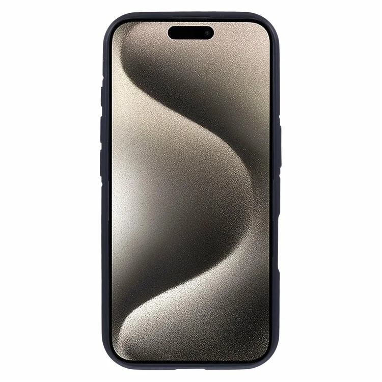 Nível x Para Iphone 16 Case Compatível Com Magsafe Pc+tpu Tampa de Telefone Fosco - Preto
