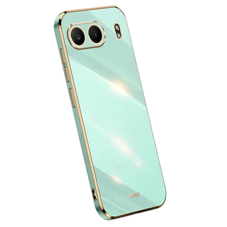 XINLI Чехол для OnePlus Nord 4, TPU-чехол с электропокрытием - Cyan