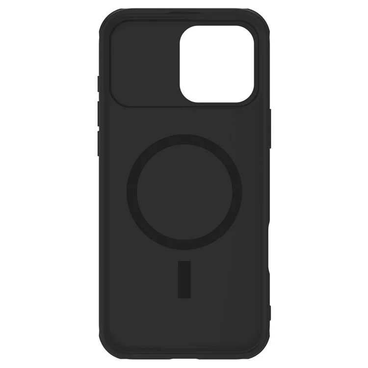 NILLKIN Camshield Pro for iPhone 16 Pro Max Case Compatible with MagSafe TPU+PC Phone Cover with Slider Camera - Black