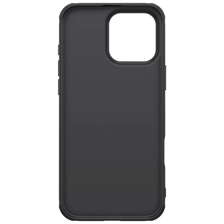 NILLKIN Super Frosted Shield Pro Per iPhone 16 Pro Max Case Matte PC+TPU Phone Cover - Nero