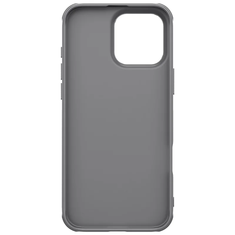 NILLKIN Super Frosted Shield Pro For iPhone 16 Pro Max Case Matte PC+TPU Phone Cover - Grey