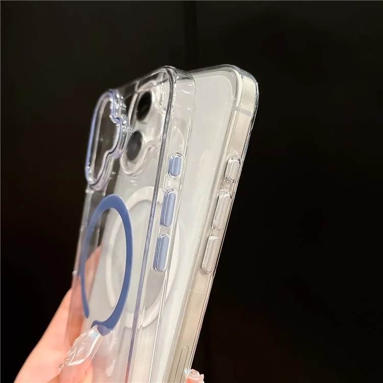 Für Das Iphone 16 Plus -fall Kompatibel Mit Magsafe Protective TPU+PC -telefonabdeckung - Weiß