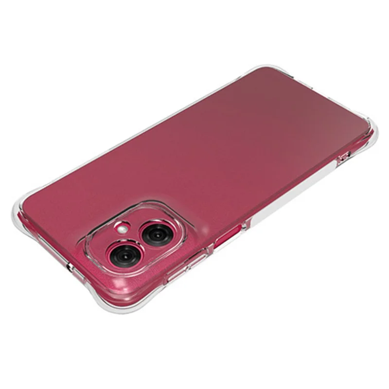 For Motorola Moto G55 5G TPU Phone Case Non-Slip Transparent Mobile Phone Cover