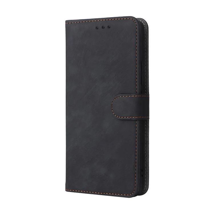 For Xiaomi 14T Wallet Case RFID Blocking PU Leather Cover Stand View - Black
