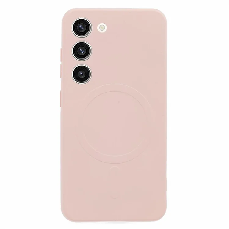 Per Samsung Galaxy S23+ Case Shockproof TPU Copertina Del Telefono Compatibile Con MagSafe - Rosa