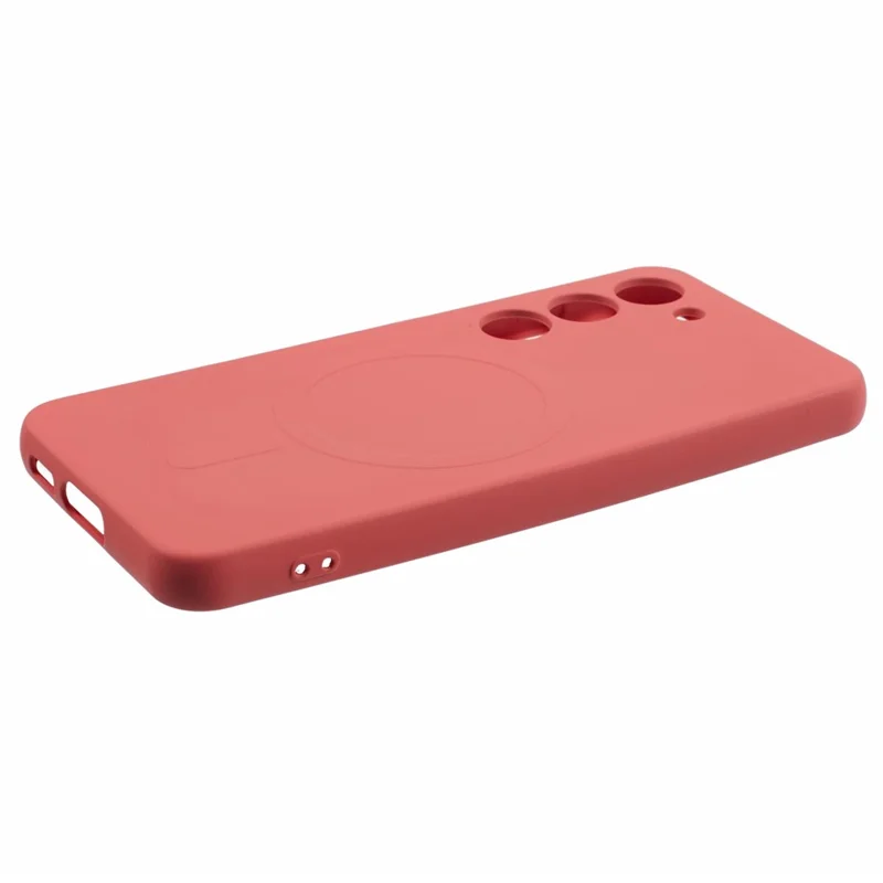 For Samsung Galaxy S23+ Case Shockproof TPU Phone Cover Magnetic Case - Camellia Red