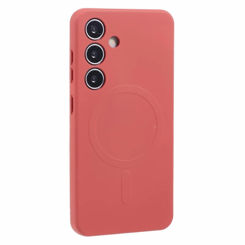 Для Samsung Galaxy S24+ Case Shock -reseep Tpu Cope Coptable с Magsafe - Camellia Red