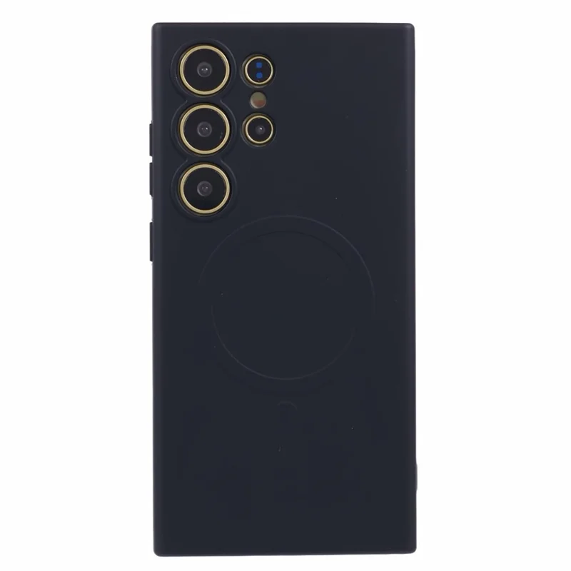 Pour Samsung Galaxy S23 Ultra Coque Antichoc TPU Étui Téléphone Compatible avec MagSafe - Noir