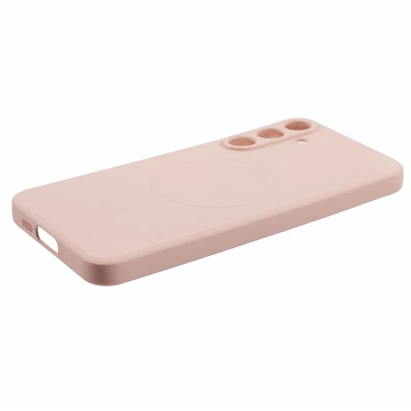 For Samsung Galaxy A15 4G / 5G Case Shockproof TPU Phone Cover Magnetic Case - Pink