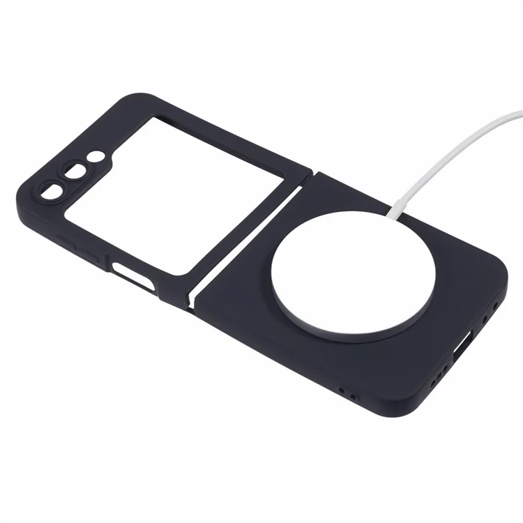 Per Samsung Galaxy Z Flip5 5G Case -shockproof TPU Copertina Del Telefono Compatibile Con MagSafe - Nero