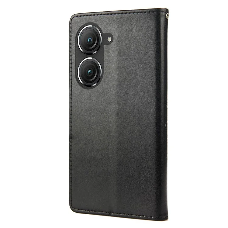 Для Asus Zenfone 9 5G PU - Черный