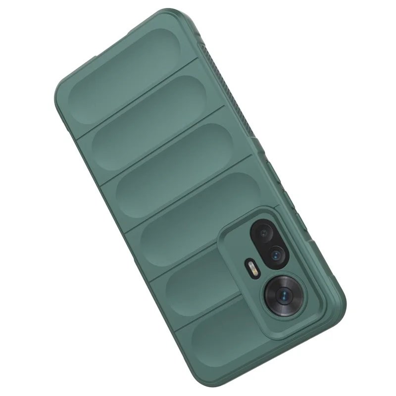 Pour Xiaomi Redmi K50 Ultra 5G / 12T 5G Étui de protection pour téléphone portable antichoc, doux, en TPU, housse arrière pour téléphone portable - Vert