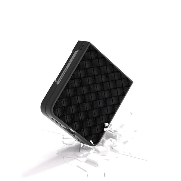 Для Huawei Nova Flip 5G Case Case Toay Texture PU - Черный