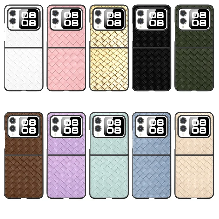 Для Huawei Nova Flip 5G Case Case Toay Texture PU - Черный