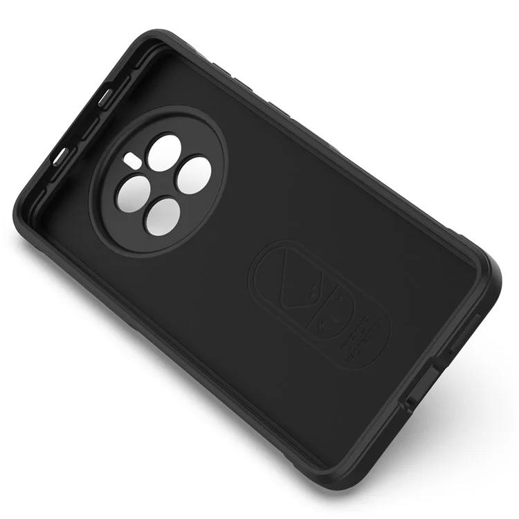 For Huawei Mate 50 4G Anti-drop Soft TPU Phone Case Scratch-resistant Mobile Phone Back Cover - Black