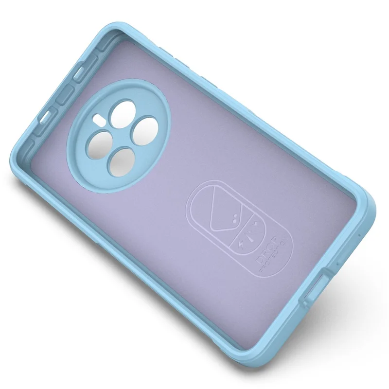 For Huawei Mate 50 4G Anti-drop Soft TPU Phone Case Scratch-resistant Mobile Phone Back Cover - Baby Blue