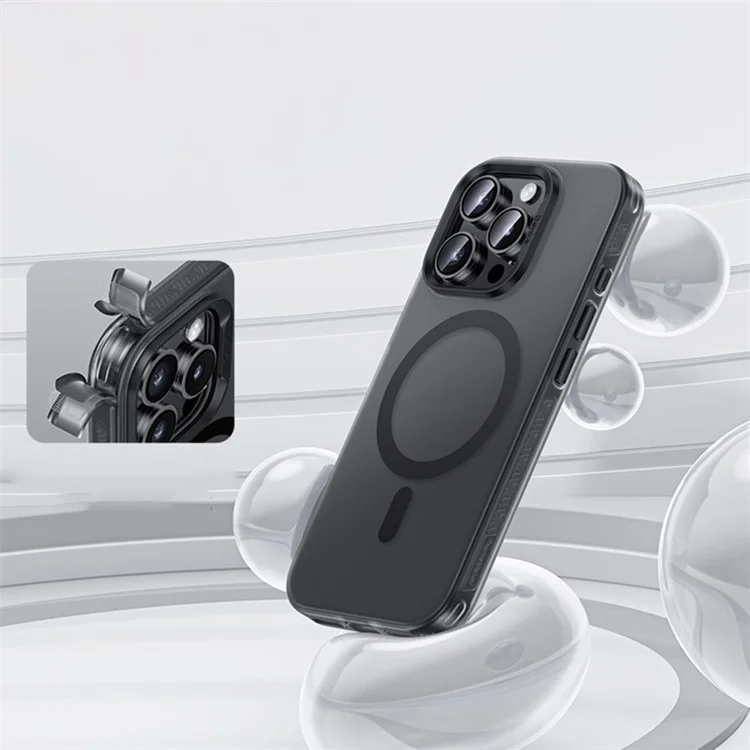 BENKS For iPhone 16 Pro Max Case PC+TPU Matte Magnetic Phone Cover Compatible with MagSafe