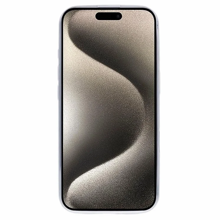 KIGC Para Iphone 16 Pro Max Case Clear TPU Tampa de Telefone Flexível