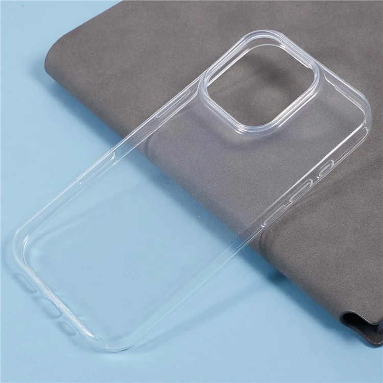 KIGC Para Iphone 16 Pro Max Case Clear TPU Tampa de Telefone Flexível