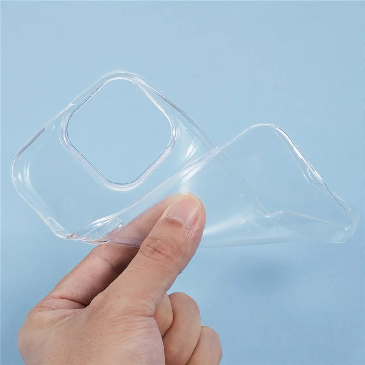 KIGC Para Iphone 16 Pro Max Case Clear TPU Tampa de Telefone Flexível