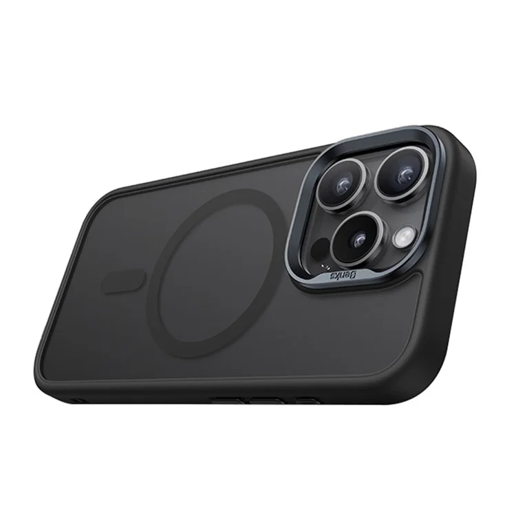 BENKS For iPhone 16 Pro Max Magnetic Case Skin-Touch Matte PC+TPU Cover Compatible with MagSafe - Black