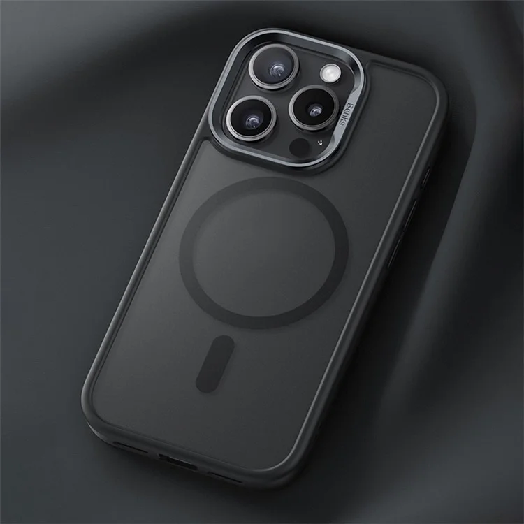 BENKS For iPhone 16 Pro Max Magnetic Case Skin-Touch Matte PC+TPU Cover Compatible with MagSafe - Black
