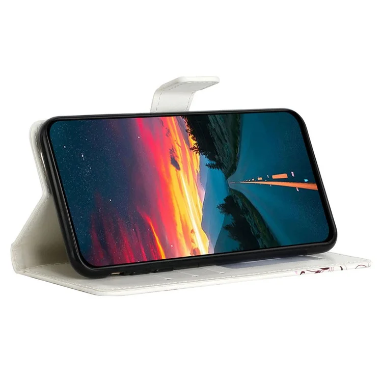 For Xiaomi Poco X6 5G / Redmi Note 13 Pro 5G Case 3D Creative Pattern PU Leather Stand Phone Cover - Girl