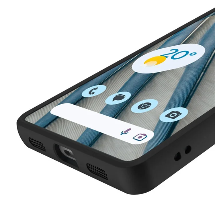Série IMAK UX-9B Pour Google Pixel 9 Pro XL Case Tiny Airbag pc + Tpu Matte Téléphone