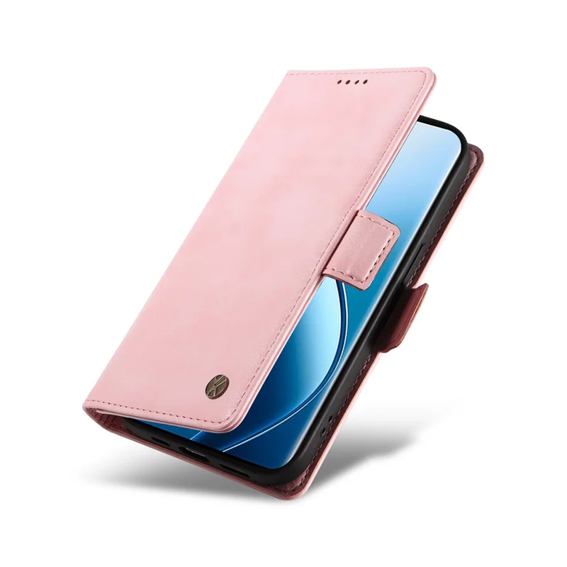 YIKATU YK-007 For Realme 13 Pro 5G (Global) / 13 Pro+ 5G (Global) / P1 Pro 5G / 12 Pro 5G / 12 Pro+ 5G Case Litchi Texture Leather Phone Cover - Pink
