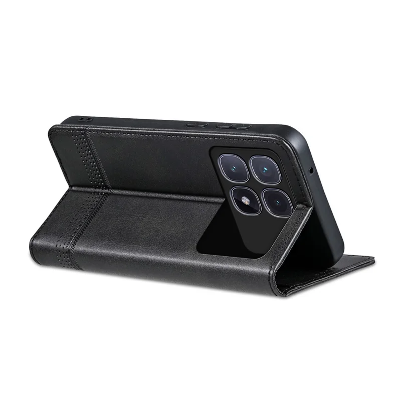 Azns For Xiaomi Redmi K70 Ultra Case Texture Texture pu - Черный