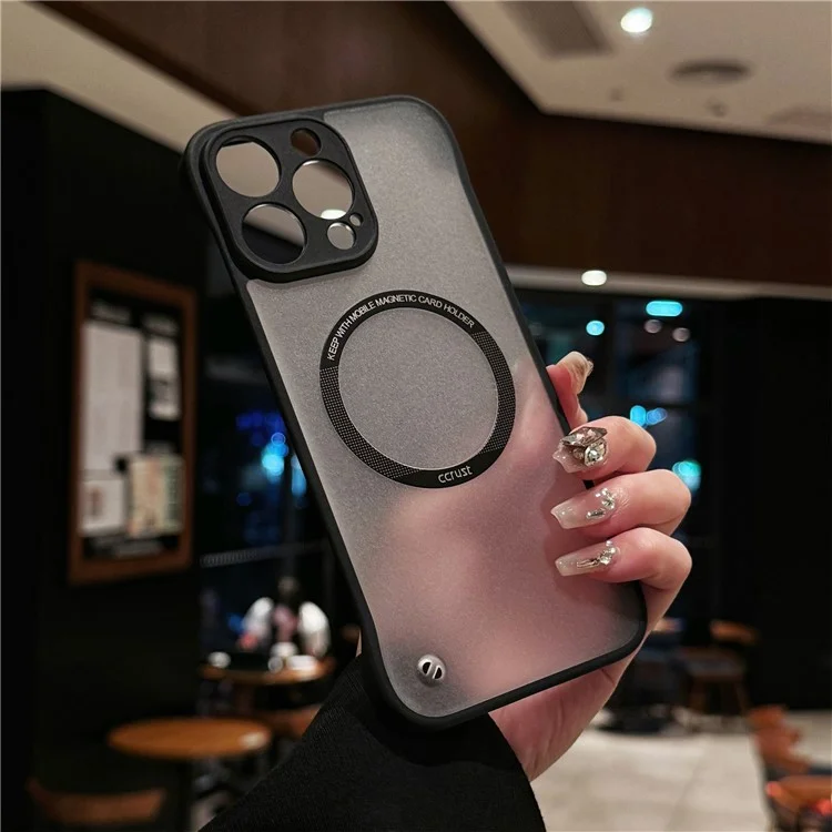 Für Das Iphone 16 Pro Case Kompatibel Mit Magsafe Frameless TPU+PC Matte Telefonschutz