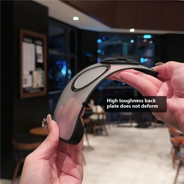 Für Das Iphone 16 Pro Case Kompatibel Mit Magsafe Frameless TPU+PC Matte Telefonschutz