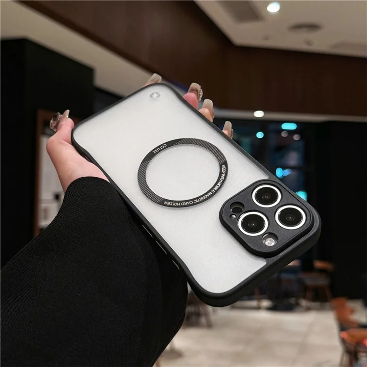 Für Das Iphone 16 Pro Case Kompatibel Mit Magsafe Frameless TPU+PC Matte Telefonschutz