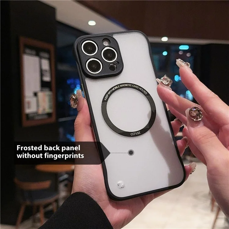 Für Das Iphone 16 Pro Case Kompatibel Mit Magsafe Frameless TPU+PC Matte Telefonschutz