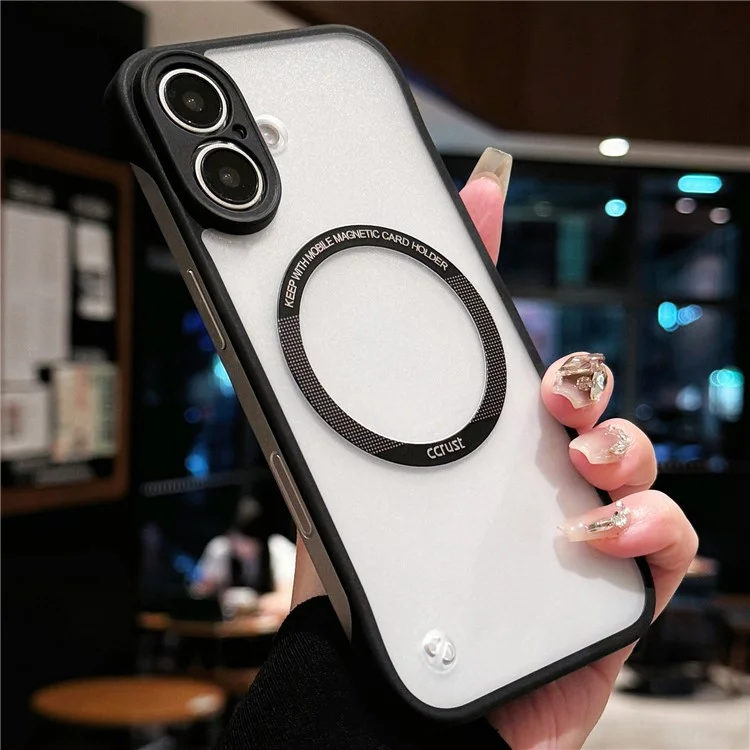 Para Iphone 16 Case Compatível Com Magsafe Sem Moldura TPU+PC Protetor de Telefone Fosco