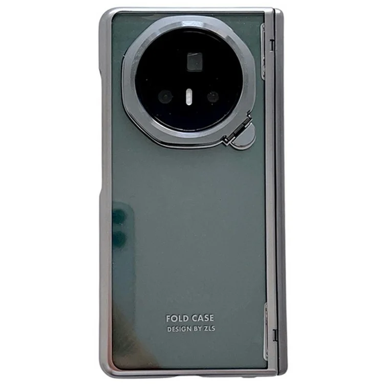 Pour Honor Magic V3 5G Étui Lentille Cadre Support Électrolytique PC Étui Transparent pour Téléphone
