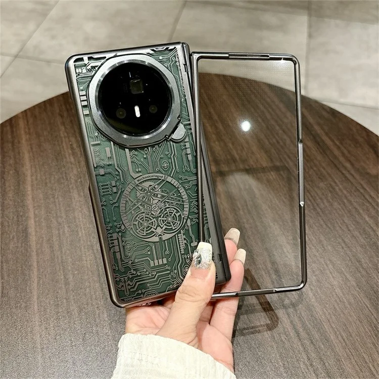 Étui For Honor Magic V3 5G Cadre Objectif Support Mécanique Légende Couvercle de Téléphone PC