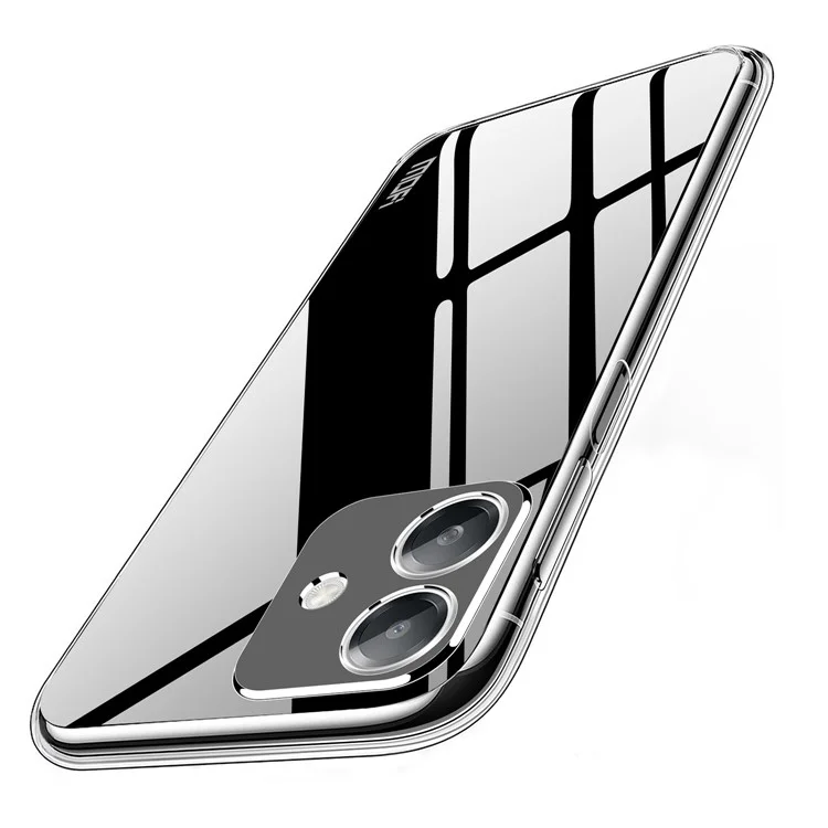 Mofi Para Oppo A3x 4g de Estojo Anti-arranhão Tampa de Telefone Tpu Transparente TPU